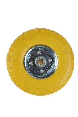 Колесо литое полиуретановое 260 мм PU 1804 с железным ободом (20 мм шариковый подишпник) купить в Москве с доставкой по всей России | ProtosMarket.ru