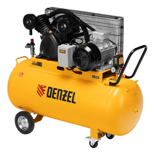 Компрессор воздушный рем. привод BCV 5500-T/200, 5,5 кВт, 200 литров, 850 л/мин Denzel по ценам производителя в Уфе с доставкой по всей России