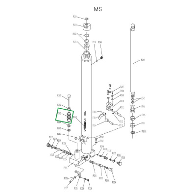 Пружина возвратная малого цилиндра гидроузла для MS по ценам производителя в Уфе с доставкой по всей России