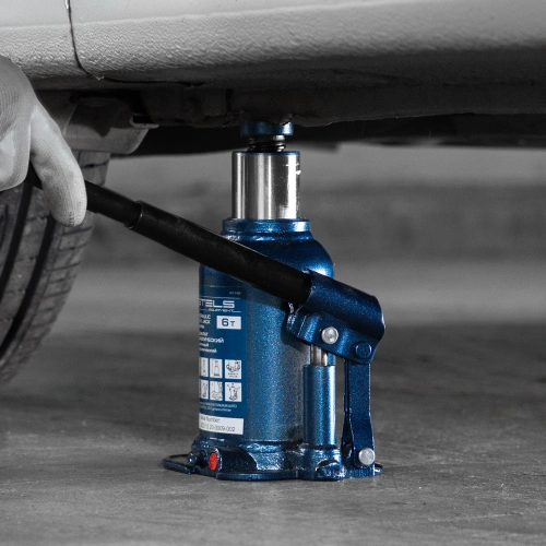 Домкрат гидравлический бутылочный телескопический, 6 т, подъем 180-410 мм Stels по ценам производителя в Уфе с доставкой по всей России