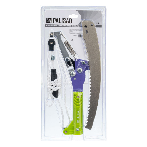 Сучкорез штанговый с пилой, прямой рез, пластиковая тулейка 25 мм, Palisad по ценам производителя в Уфе с доставкой по всей России