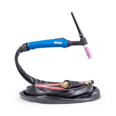 Varteg Горелка TIG-26 4м (разъем 35мм2, с кнопкой, пр-во FoxWeld/КНР) по ценам производителя в Уфе с доставкой по всей России