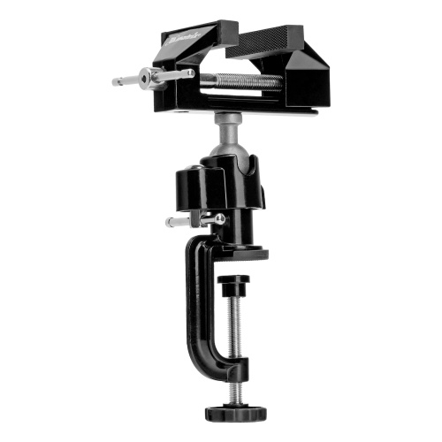 Тиски настольные, многофункциональные, сменная насадка, хомут для дрели, шарнирный механизм, 70 мм Matrix по ценам производителя в Уфе с доставкой по всей России