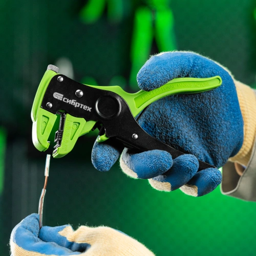 Щипцы для зачистки электропроводов, сечением: 0.2-3.5 мм2, функция обрезания проводов Сибртех по ценам производителя в Уфе с доставкой по всей России