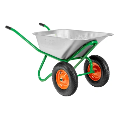 Тачка садово-строительная, 2-х колесная, усиленная, грузоподъемность 320 кг, объем 100 л Palisad по ценам производителя в Уфе с доставкой по всей России