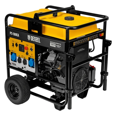 Генератор бензиновый PS-180EA, 18 кВт,230 В, 65л, разъём ATS,эл.старт Denzel по ценам производителя в Уфе с доставкой по всей России
