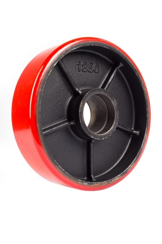 Колесо полиуретановое 180х50 мм без подшипника для тележек гидравлических BF/DF-III/RHP/AC/DF/CW2 по ценам производителя в Уфе с доставкой по всей России