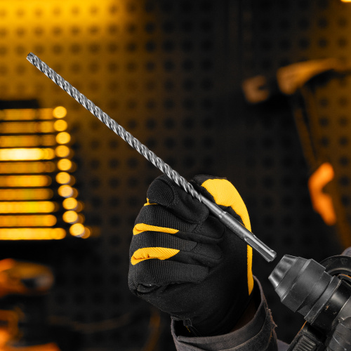 Бур по бетону, цельная крестовая пластина, 8x265 мм, SDS PLUS Denzel по ценам производителя в Уфе с доставкой по всей России