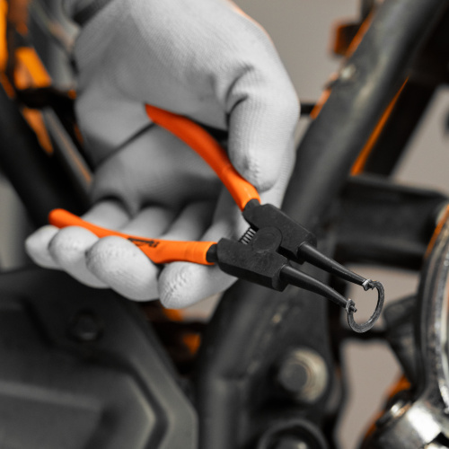 Съемник, 150 мм, для внешних стопорных колец, прямой (разжим) Sparta по ценам производителя в Уфе с доставкой по всей России