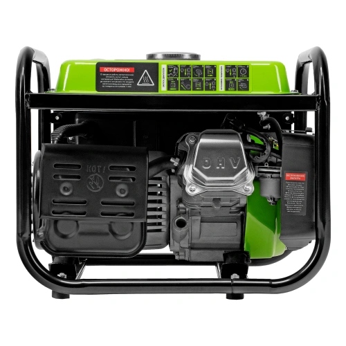 Генератор бензиновый БС-1200, 1 кВт, 230 В, четырехтактный, 5.5 л, ручной стартер Сибртех по ценам производителя в Уфе с доставкой по всей России