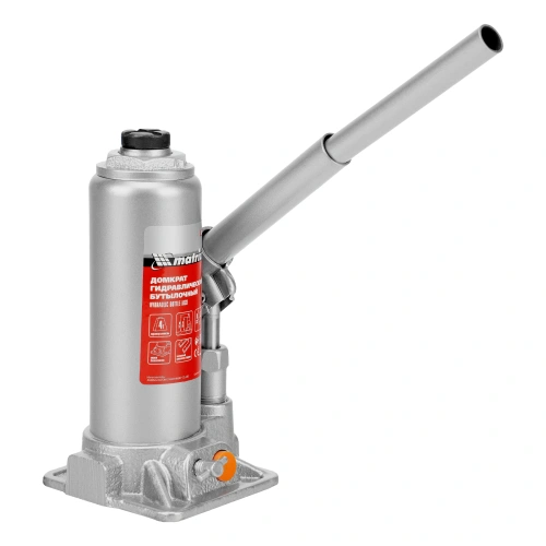 Домкрат гидравлический бутылочный, 4 т, h подъема 194-372 мм Matrix по ценам производителя в Уфе с доставкой по всей России
