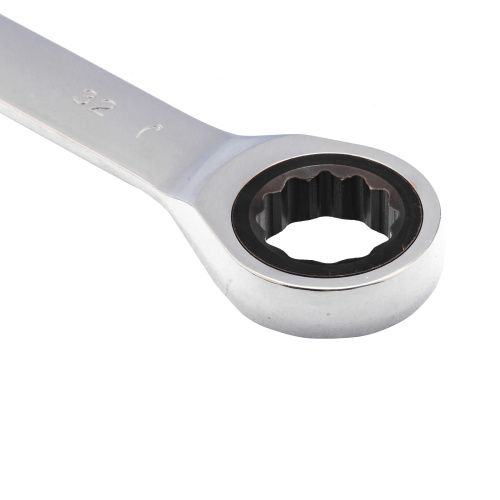 Ключ комбинированный трещоточный, 32 мм, CrV, зеркальный хром Matrix по ценам производителя в Уфе с доставкой по всей России