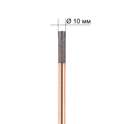 Электрод угольный КО 10х305 мм (упак.50 шт.) по ценам производителя в Уфе с доставкой по всей России