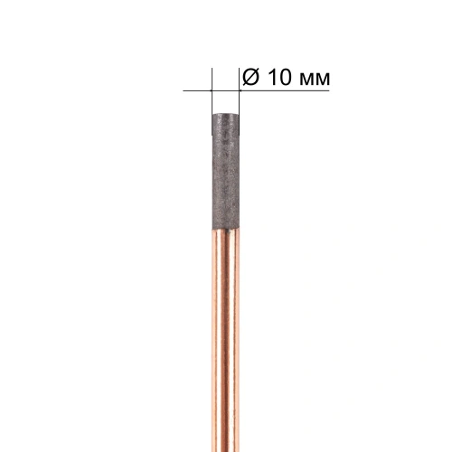 Электрод угольный КО 10х305 мм (упак.50 шт.) по ценам производителя в Уфе с доставкой по всей России