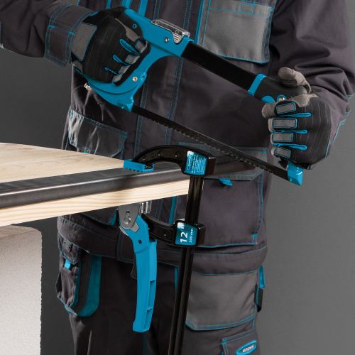 Струбцина реечная быстрозажимная 12, металлический корпус, рычажный храповой механизм, 300 мм Gross по ценам производителя в Уфе с доставкой по всей России