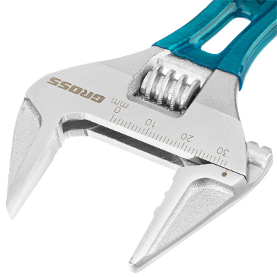 Ключ разводной, 140 мм, CrV, укороченная ручка Gross по ценам производителя в Уфе с доставкой по всей России