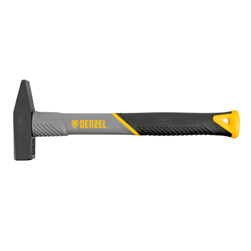 Молоток слесарный, 300 г, кованый, фибергласовая рукоятка c TPR покрытием Denzel по ценам производителя в Уфе с доставкой по всей России