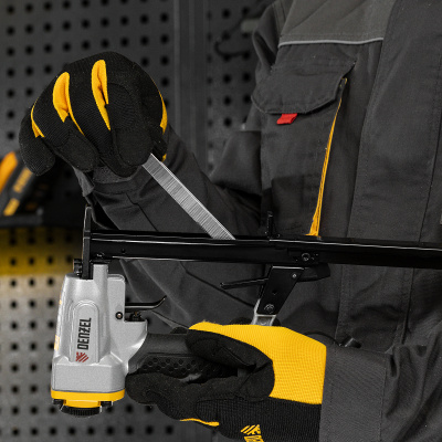 Скобы 21GA для пнев. степл., 12мм, шир. - 0,95мм, тол. - 0,6мм, шир. скобы - 12,8мм, 5000шт Denzel по ценам производителя в Уфе с доставкой по всей России