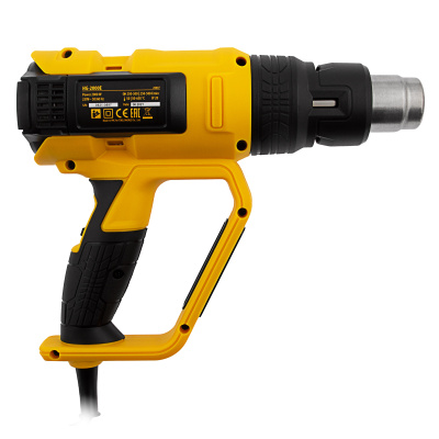 Фен технический HG-2000E, 2000 Вт, 2 режима, LCD дисплей Denzel по ценам производителя в Уфе с доставкой по всей России