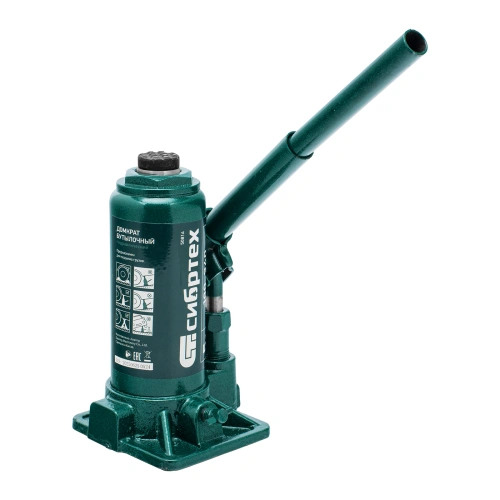 Домкрат гидравлический бутылочный, 5 т, 180-340 мм, в пласт. кейсе Сибртех по ценам производителя в Уфе с доставкой по всей России