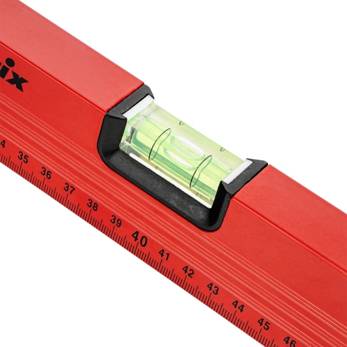 Уровень алюминиевый, 800 мм, 3 глазка, красный, линейка Matrix по ценам производителя в Уфе с доставкой по всей России