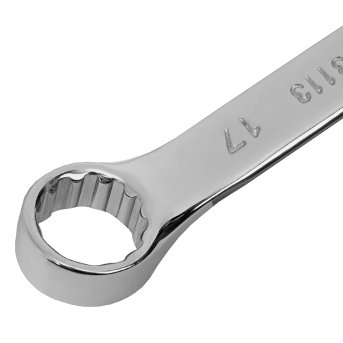 Ключ комбинированный, 17 мм, CrV, полированный хром Matrix по ценам производителя в Уфе с доставкой по всей России