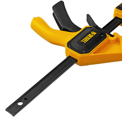 Струбцина F-образная, быстрозажимная, 150 х 55 мм, усиленный нейлоновый корпус Denzel по ценам производителя в Уфе с доставкой по всей России