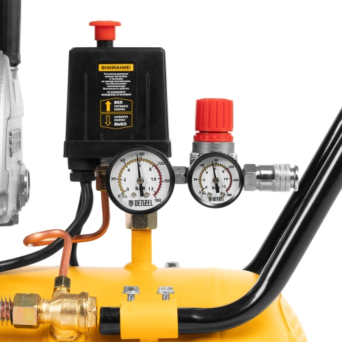 Компрессор воздушный DKV2200/50, Х-PRO 2.2 кВт, 400 л/мин, 50 л Denzel купить в Москве с доставкой по всей России | ProtosMarket.ru