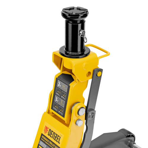 Домкрат гидравлический подкатной, 2/3 т, 98-770 мм, быстрый подъем, низ. подхват, проф, SUV Denzel по ценам производителя в Уфе с доставкой по всей России