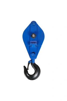 Блок монтажный однорольный с  крюком TOR 0,5 т с откидной щекой (S) по ценам производителя в Уфе с доставкой по всей России