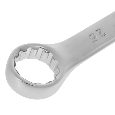 Ключ комбинированный, 25 мм, CrV, полированный хром Matrix по ценам производителя в Уфе с доставкой по всей России