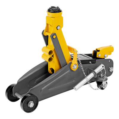 Домкрат гидравлический подкатной с фиксатором, 2 т, 130-330 мм Denzel по ценам производителя в Уфе с доставкой по всей России