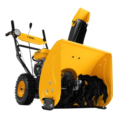 Бензиновая снегоуборочная машина SBM 610, 212 cc, ручной старт, фара Denzel по ценам производителя в Уфе с доставкой по всей России