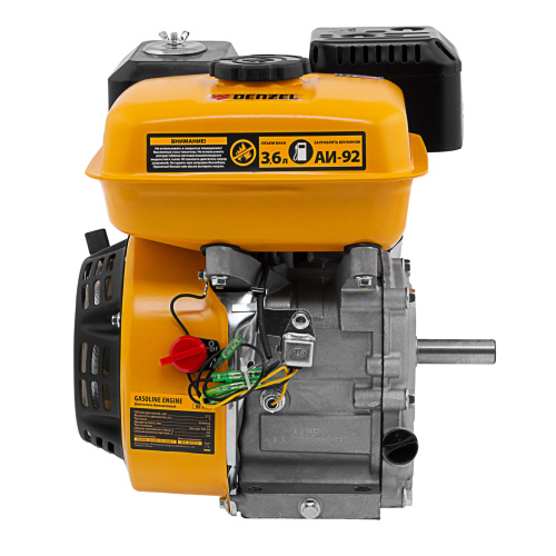 Двигатель бензиновый RX-17K, 7 л.с., 212 см3, горизонтальный вал шпонка 19 мм Denzel купить в Москве с доставкой по всей России | ProtosMarket.ru