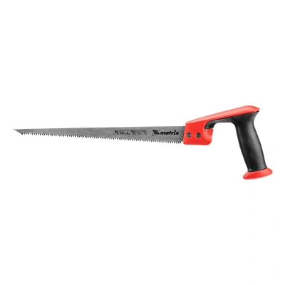 Ножовка по дереву выкружная, 300 мм, каленый зуб, двухкомпонентная рукоятка Matrix по ценам производителя в Уфе с доставкой по всей России