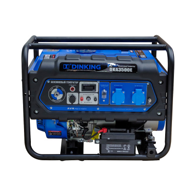 Генератор бензиновый Dinking DKA3500E (3.5кВт, электростартер, 7.5лс) по ценам производителя в Уфе с доставкой по всей России