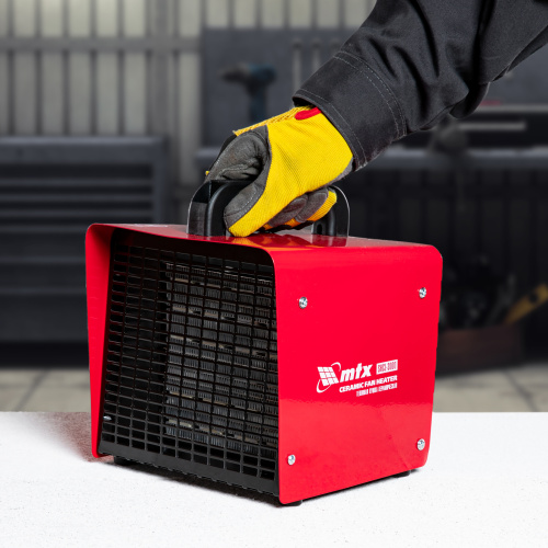 Тепловая пушка керамическая SHCL-3000, квадратная, 230 В, 480 м3/ч, 1/3 кВт MTX по ценам производителя в Уфе с доставкой по всей России