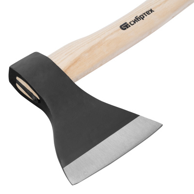 Топор ТП11-10, 1000 г, в сборе, кованый, деревянное топорище Сибртех по ценам производителя в Уфе с доставкой по всей России