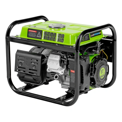 Генератор бензиновый БС-1200, 1 кВт, 230 В, четырехтактный, 5.5 л, ручной стартер Сибртех по ценам производителя в Уфе с доставкой по всей России