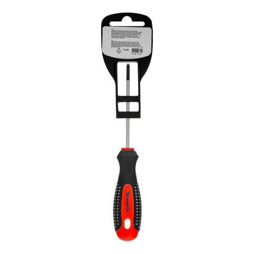 Отвертка Fusion, PZ0 x 75 мм, CrV, трехкомпонентная рукоятка "Anti slip" Matrix по ценам производителя в Уфе с доставкой по всей России