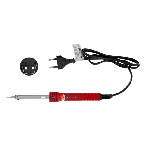 Паяльник, пластиковая рукоятка, медный наконечник с долговечным защитным покрытием, 220 В, 30 W Matrix по ценам производителя в Уфе с доставкой по всей России