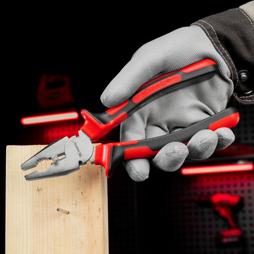 Плоскогубцы Nickel, никелированные 200 мм, двухкомпонентные рукоятки Matrix по ценам производителя в Уфе с доставкой по всей России