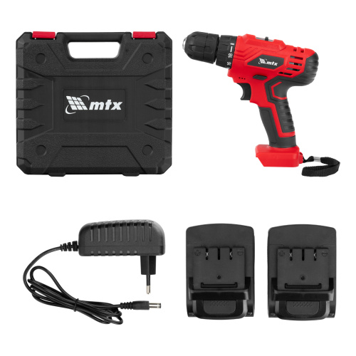 Дрель-шуруповерт аккумуляторная MCDL-12-02, Li-Ion, 12 В, 2 акк. MTX по ценам производителя в Уфе с доставкой по всей России