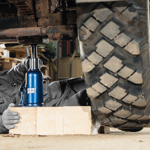 Домкрат гидравлический бутылочный, 16 т, h подъема 227-457 мм Stels по ценам производителя в Уфе с доставкой по всей России