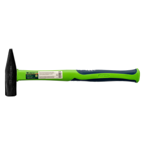 Молоток слесарный, 500 г, фибергласовая обрезиненная рукоятка Сибртех по ценам производителя в Уфе с доставкой по всей России