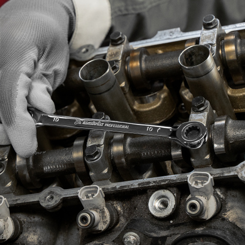 Набор ключей комбинированных, трещеточных 6 шт Matrix по ценам производителя в Уфе с доставкой по всей России