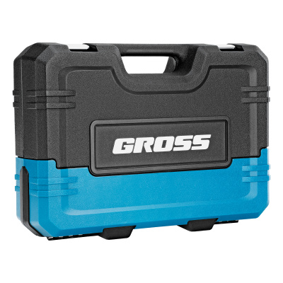 Набор инструментов, 1/4", 1/2", CrV, 120 зубьев, 109 предметов Gross по ценам производителя в Уфе с доставкой по всей России