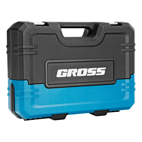 Набор инструментов, 1/4", 1/2", CrV, 120 зубьев, 109 предметов Gross по ценам производителя в Уфе с доставкой по всей России