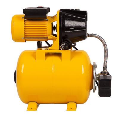 Насосная станция PS1100С, 1100 Вт, 4500 л/ч, ресивер 24 л, подъем 46 м, чугун Denzel купить в Москве с доставкой по всей России | ProtosMarket.ru