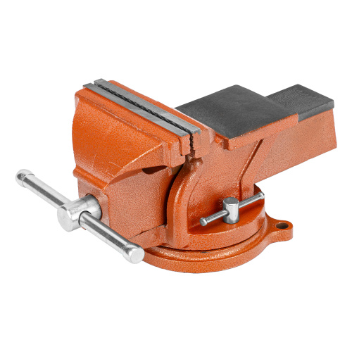 Тиски слесарные, 150 мм, поворотные, с наковальней Sparta по ценам производителя в Уфе с доставкой по всей России